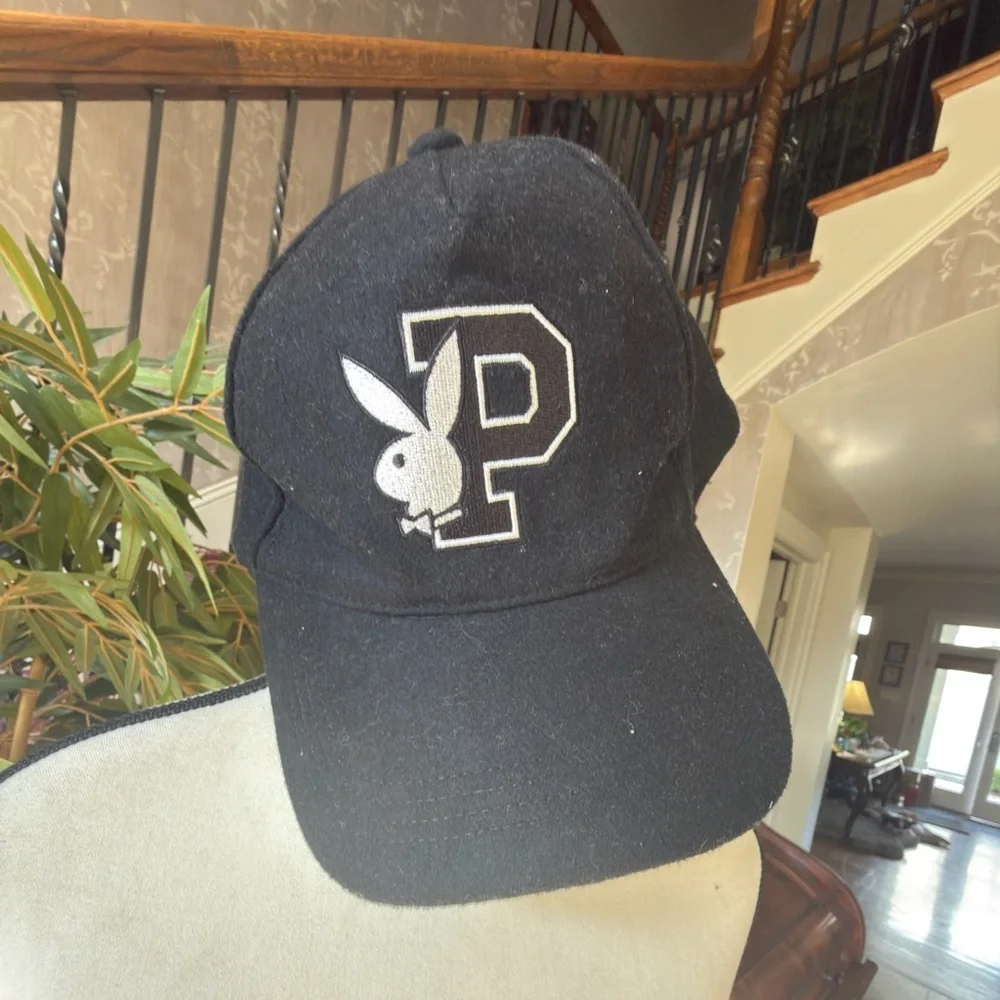 PLAYBOY men’s baseball cap super soft felt material. Excellent condition.